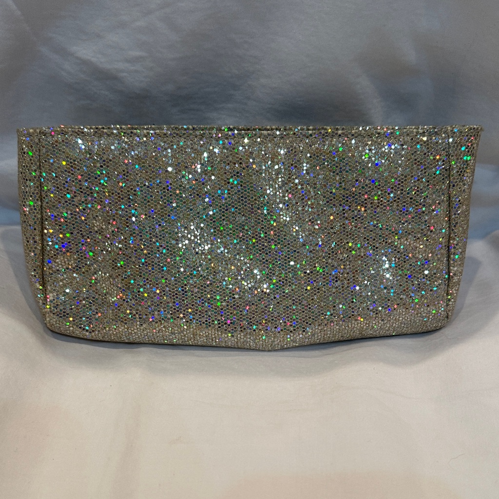Bare Escentuals Sparkling Silver Clutch